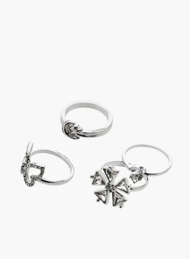 فلورا بيلا من شو إكسبرس Assorted Metal Ring - Set Of 6 Ramadan Collections